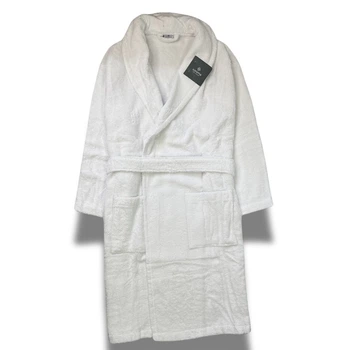 Банний махровий халат Sorema New Plus White L Білий