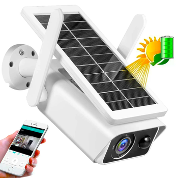 Вулична камера відеоспостереження 3Mp із сонячною панеллю WiFi Smart Camera SOLAR (L)