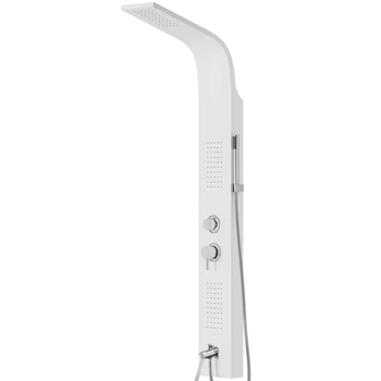 Душевая панель Corsan Alto white с изливом A017MWHW