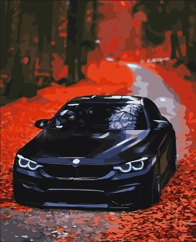 Картина по номерам Artissimo BMW, 40 х 50 см (PN9652) (Без коробки)