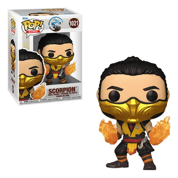 Фигурка Funko Pop Мортал Комбат Скорпион Mortal Kombat Scorpion 10 см MK S 1021