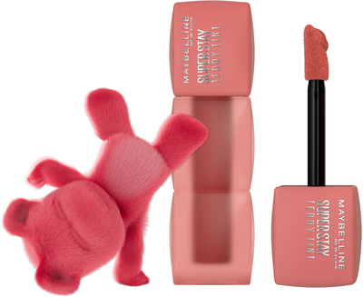 Стійка матова помада-тінт для губ Maybelline New York Super Stay Teddy Tint 15 Skinnydip 5 мл (30146730)
