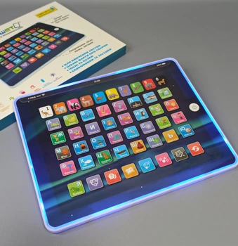 Дитячий інтерактивний навчальний планшет WToys з підсвіткою озвучування Українською мовою.