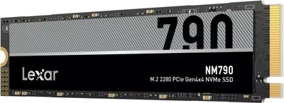 Dysk SSD Lexar NM790 8TB M.2 NVMe PCIe 4.0 x4 3D NAND (TLC) (LNM790X008T-RNNNG)