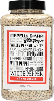 Перец белый горошек Банка Специй 650 г (482026727272189)