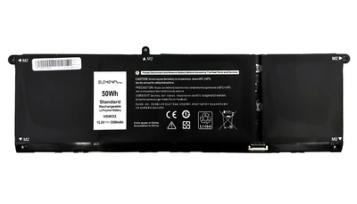 Батарея Elements PRO для Dell Inspiron 13 5310 14 5410 5430 7420 2-in-1 15 3510 16 5625 Latitude 3320 3330 Vostro 5620 5625 15.2V 3300mAh (V6W33-4S1P-3300)