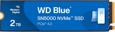 SSD диск Western Digital SN5000 2TB M.2 2280 NVMe PCIe 4.0 x4 3D NAND (TLC) (WDS200T4B0E)