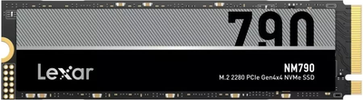 SSD диск Lexar NM790 8TB M.2 NVMe PCIe 4.0 x4 3D NAND (TLC) (LNM790X008T-RNNNG)