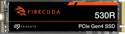 SSD диск Seagate FireCuda 530R 1TB M.2 PCIe 4.0 x4 NVMe 1.4 TLC 3D (ZP1000GM3A063)