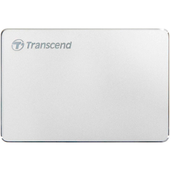 Зовнішній жорсткий диск Transcend 2TB StoreJet 25C3S Silver (TS2TSJ25C3S)