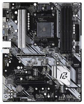 Материнська плата AsRock B550 Phantom Gaming 4 (B550 Phantom Gaming 4) (Socket AM4, AMD B550, ATX)