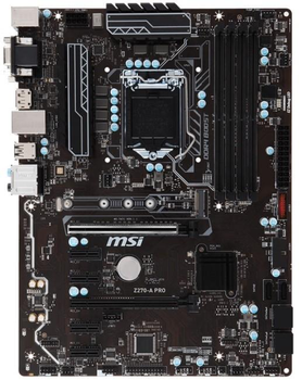 Материнська плата MSI Z270-A Pro (Z270-A Pro) (Socket 1151, Intel Z270, ATX) Б/в