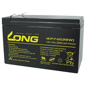 Акумуляторна батарея для ДБЖ Long 12V, 7.0 Ah, WP7-12 WP7-12(28W)