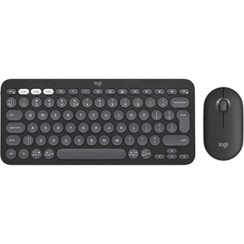Комплект (Клавіатура та Миша) Logitech Pebble 2 Combo Tonal UA (920-012239) Graphite