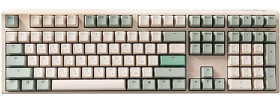 Клавіатура Ducky One 3 Cherry MX Red Matcha Cream UA (DKON2108-RUAPXМAEGGC1)