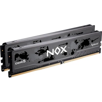 Модуль пам'яті Apacer DDR5 32Gb (2x16) 5600Mhz NOX (AH5U32G56C522MBAA-2)