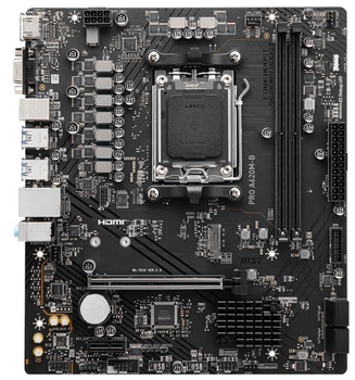 Материнська плата MSI PRO A620M-B (PRO A620M-B) (Socket AM5, AMD A620, Micro-ATX)