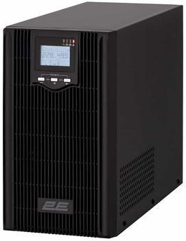 Джерело безперебійного живлення 2E PS3000L, 3000VA/2400W, на зовнішні АКБ 4*12В, 3xSchuko+3xC13 (2E-PS3000L)