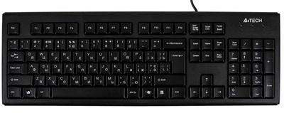 Клавіатура A4Tech KR-83 PS/2 USB Black (KR-83 PS/2 (Black))