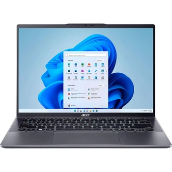 Ноутбук Acer 14 Swift Go 14 SFG14-63 2.8K OLED, AMD R7-8845HS, 32GB, F1TB, UMA, Lin, сірий (NX.KYLEU.005)