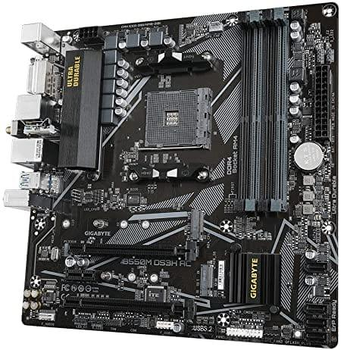 Материнська плата Gigabyte B550M DS3H AC (B550M DS3H AC) (Socket AM4, AMD B550, Micro-ATX)