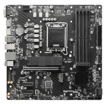 Материнская плата MSI Pro B760M-P (PRO B760M-P) (Socket 1700, Intel B760, Micro-ATX)