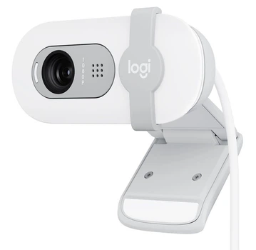 Веб-камера Logitech Brio 100 Full HD Off-White (960-001617)