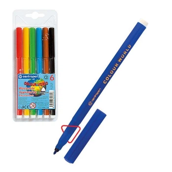 Набор фломастеров Centropen Colour World 6 шт 7550/6