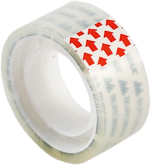 Скотч канцелярский прозрачный 18 мм х20м 1 шт. Buromax BM.7150-01