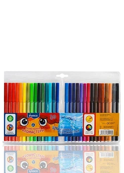 Фломастери Marco Super Washable 30 кольорів на водній основі 1690-30
