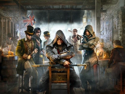 КартинаIDEAPRINT Assassin's Creed: Синдикат 2 V-10195 60x40 см