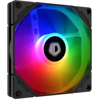 Вентилятор ID-Cooling TF-9215 ARGB, 92x92x15мм, 4-pin, черно-белый (TF-9215 ARGB)