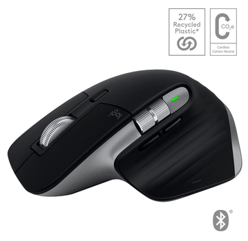 Бездротова миша Logitech MX Master 3S for Mac Performance Wireless Space Grey (910-006571)