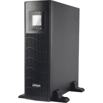 Джерело безперебійного живлення EnerGenie EG-UPSRACK-13, Black, 3000 VA/2400 Вт, линейний/интерактивний, чистая синусоида, IEC13 (EG-UPSRACK-13)