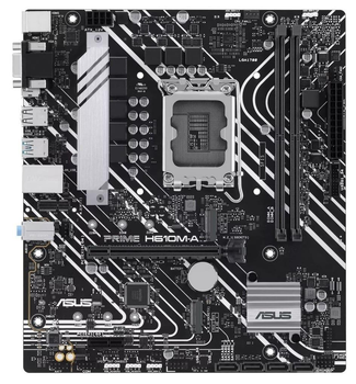 Материнська плата ASUS Prime H610M-A-CSM (PRIME H610M-A-CSM) (Socket 1700, Intel H610, Micro-ATX)