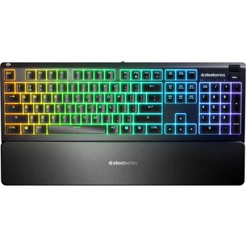 Клавиатура SteelSeries Apex 3 Whisper-Quiet Switches USB Black (64795)