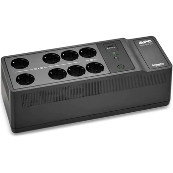 Джерело безперебійного живлення APC Back-UPS 550VA/300W, USB charging port, USB, 6+2 Schuko