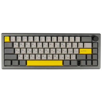 Клавіатура Epomaker EK68 Flamingo Black (EK68-BF)