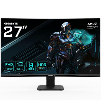 Монітор 27" Gigabyte GS27F-EK FHD IPS 165Hz