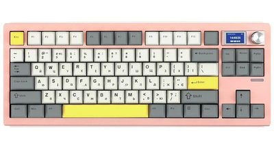 Клавіатура Epomaker Shadow-S Wisteria Linear Pink (SHS-P-WL)