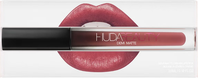 Рідка помада Huda Beauty Demi Matte матова Sheikha 3.6 мл (6291106032499)