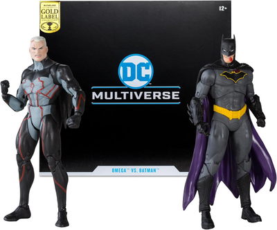 Набір фігурок  Mcfarlane Toys Gold Label Collection DC Multiverse Omega vs Batman 18 см (0787926157437)