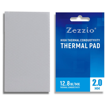Термоінтерфейс Zezzio Thermal Pad 12.8 W/mK 85х45x2 мм Thermal Pad 12.8 W/mK 85х45x2 мм