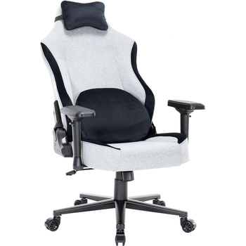 Ігрове крісло GamePro GC715LG Linen fabric Light grey (GC715LG)