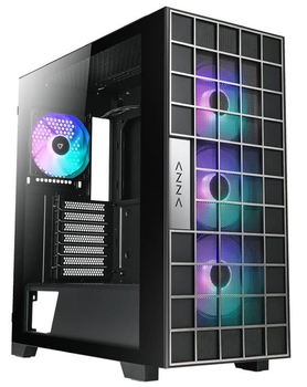 Корпус AZZA NEO Black CSAZ-500 (CSAZ-500) Без БП
