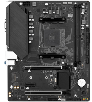 Материнська плата Maxsun Terminator B550M 2.5G (MS-TERMINATOR B550M 2.5G) (Socket AM4, AMD B550, Micro-ATX)