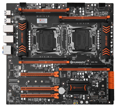 Материнська плата Huananzhi X99 DUAL F8D (HZH-X99-DUAL-F8D) (