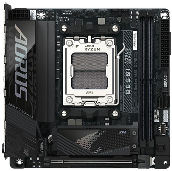 Материнська плата Gigabyte B850I AORUS PRO (B850I AORUS PRO) (Socket AM5, AMD B850, Mini-ITX)