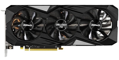 Відеокарта AsRock Radeon RX 5700 XT Challenger Pro 8G OC (RX5700XT CLP 8GO) (GDDR6, 256 bit, PCI-E 4.0 x16)