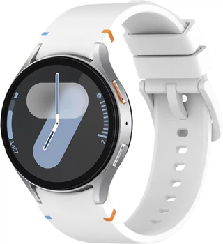 Ремінець BeCover Tape для Samsung Galaxy Watch (20mm) 3 41mm/4/5/6/7 40-44mm White (BC_712063)